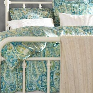 Pottery Barn Rosalie Paisley Duvet (king/cal) BNWT